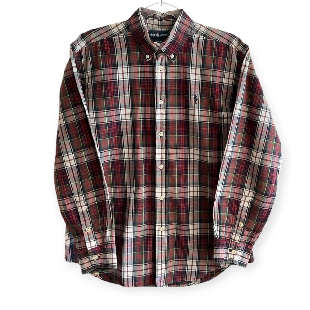 Ralph Lauren Plaid Button Down Shirt